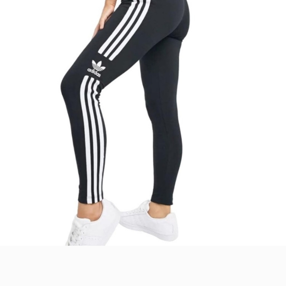 Adidas Black and White Leggings